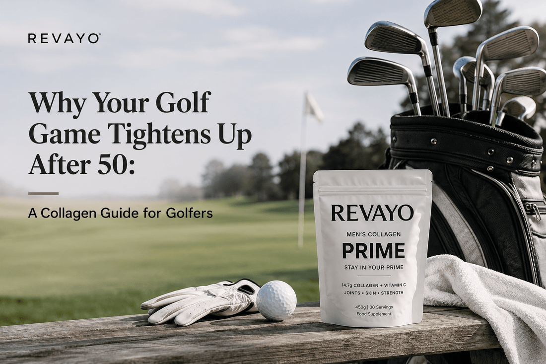 Why Your Golf Game Tightens Up After 50: A Collagen Guide for Golfers - Revayo