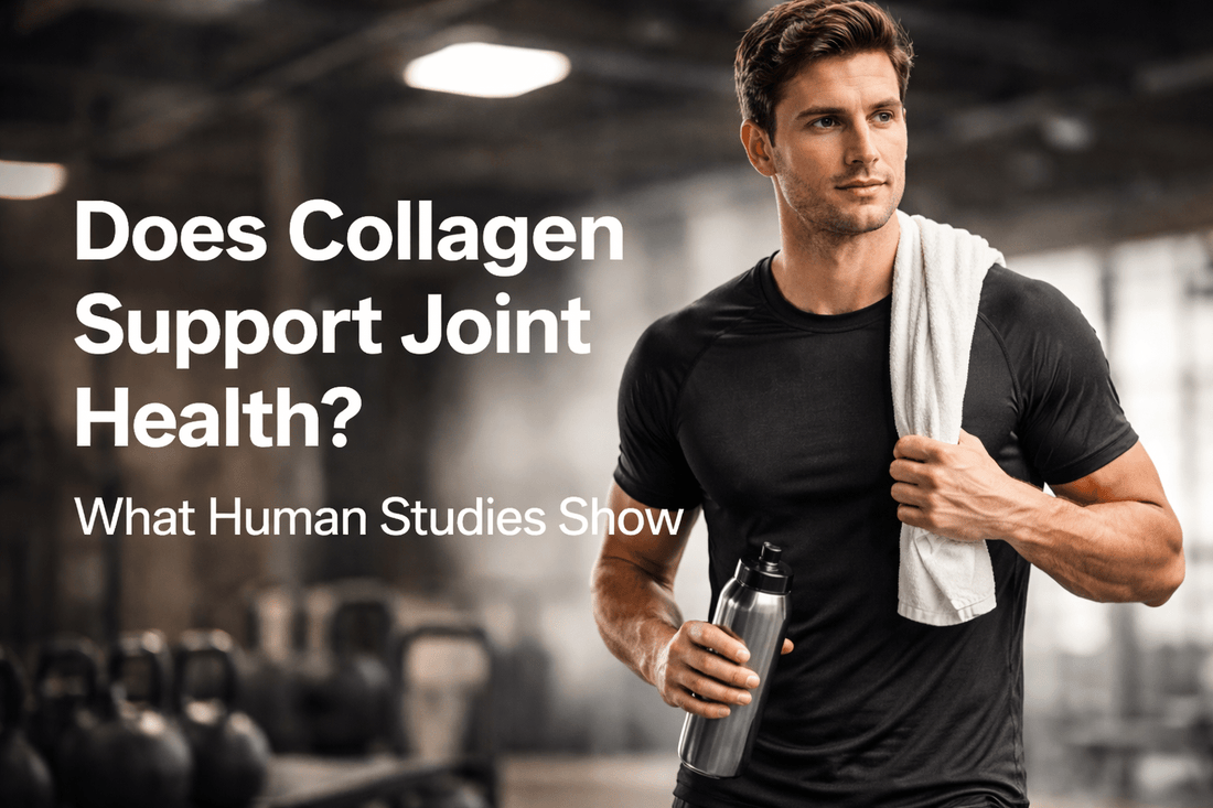 Does Collagen Support Joint Health? What Human Studies Show - Revayo - Mens Collagen
