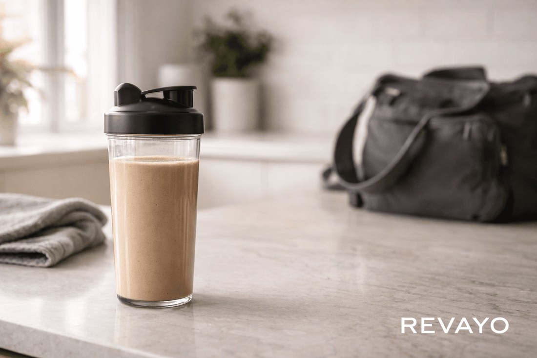 Post-Workout Collagen & Protein Smoothie for Men (Recovery & Tendon Support) - Revayo
