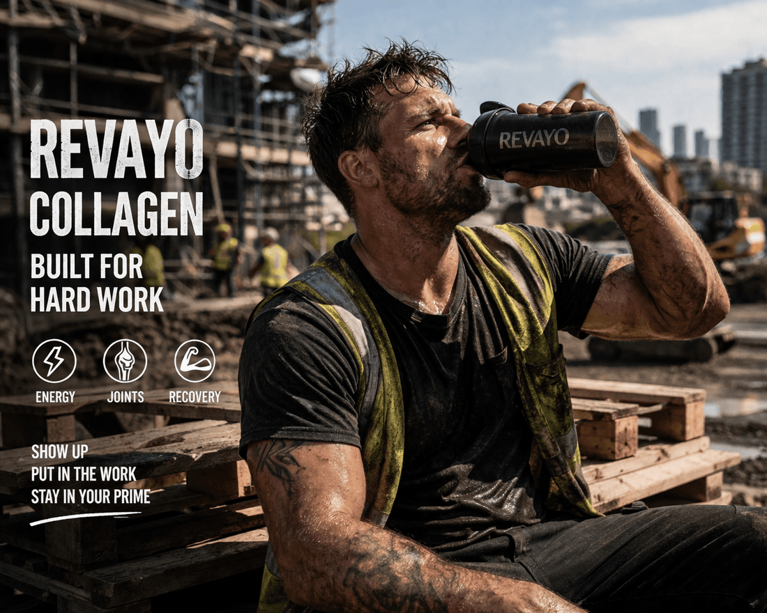 Collagen for Men Who Do Manual Labour - Joints, Tendons and Career Longevity UK (Guide) - Revayo