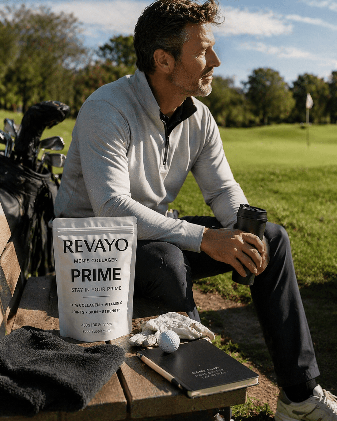 Collagen for Golfers - Elbow, Wrist and Back Pain UK (Guide) - Revayo