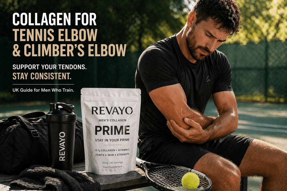 Collagen for Tennis Elbow and Climber's Elbow - Does It Help? (UK Guide) - Revayo