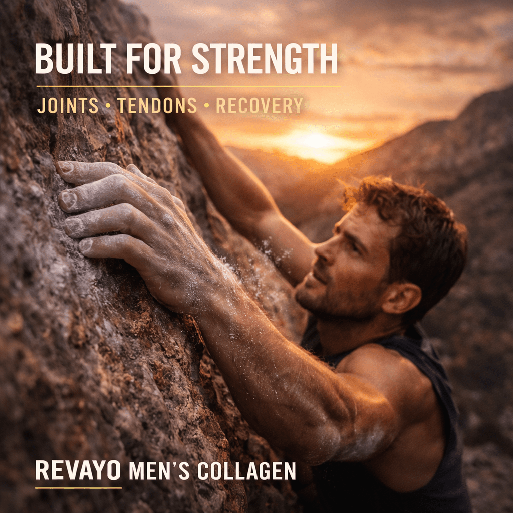 Collagen for Rock Climbers - Fingers, Tendons and Joints UK (Guide) - Revayo