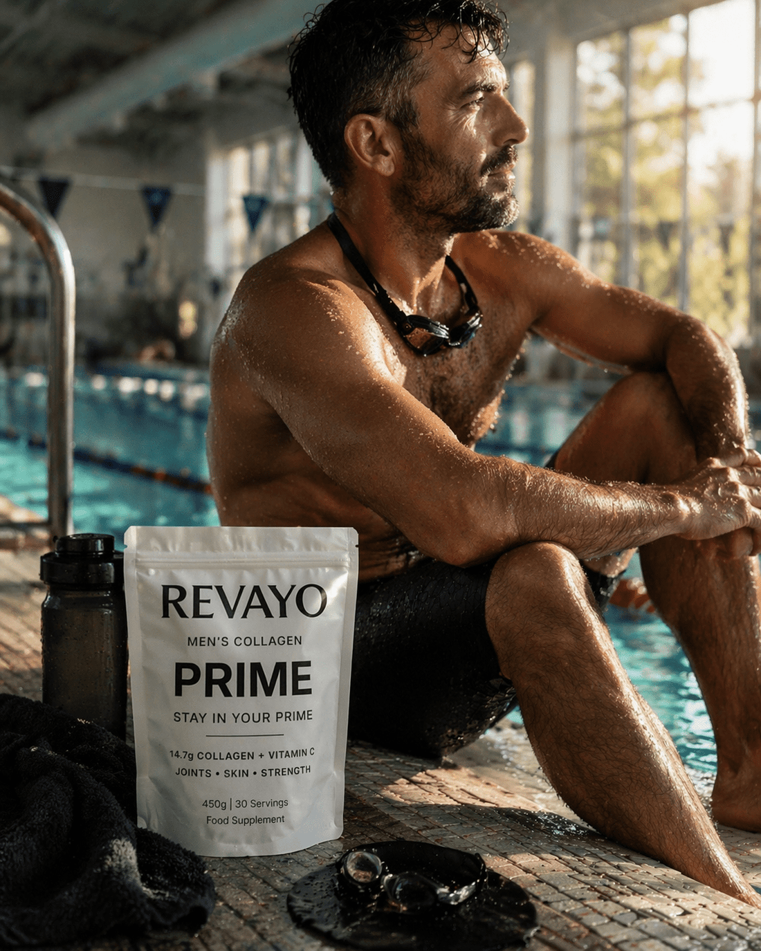 Collagen for Swimmers - Shoulder Pain, Joints and Recovery UK - Revayo