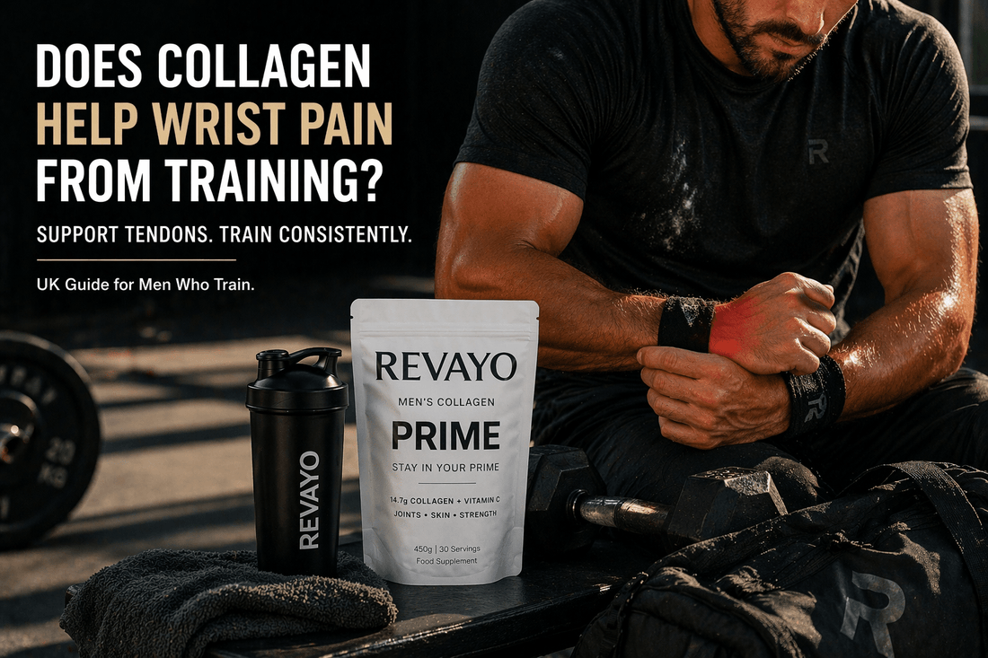 Does Collagen Help Wrist Pain From Training? (UK Guide for Men) - Revayo - Mens Collagen