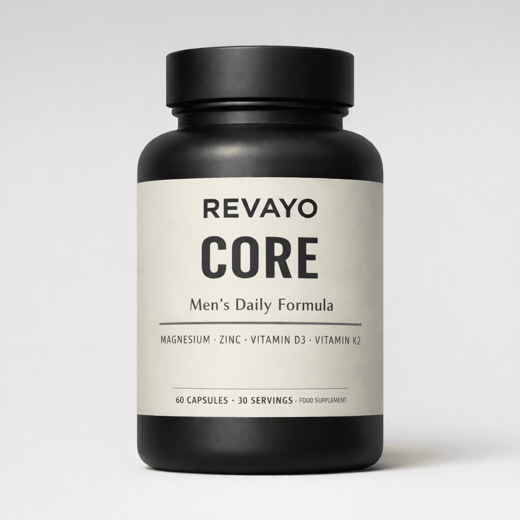 Revayo Core – Daily Foundations for Men | Men’s Collagen Supplement UK – Revayo