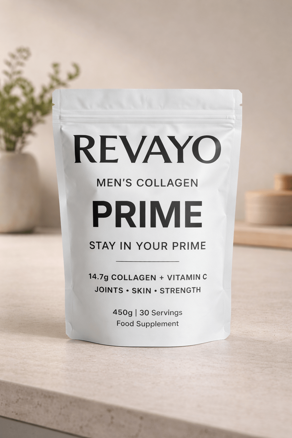 Revayo Prime | Men’s Collagen Supplement UK – Revayo