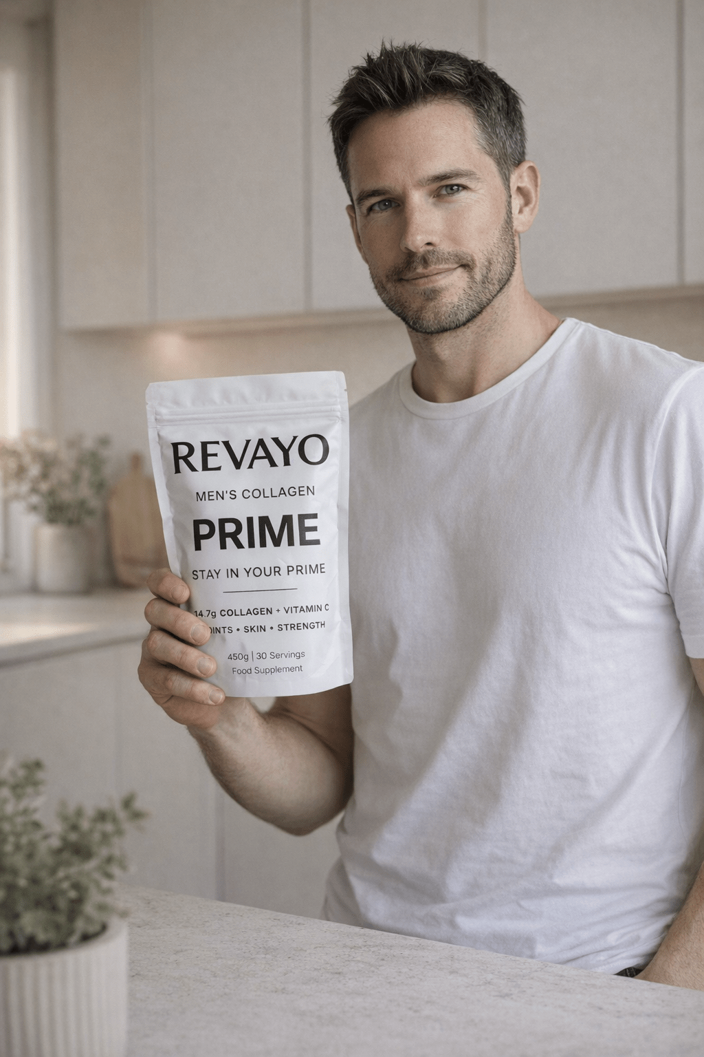 Revayo Prime | Men’s Collagen Supplement UK – Revayo