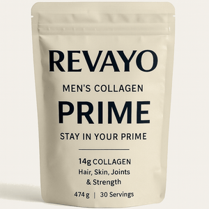 Revayo Prime | Men’s Collagen Supplement UK – Revayo