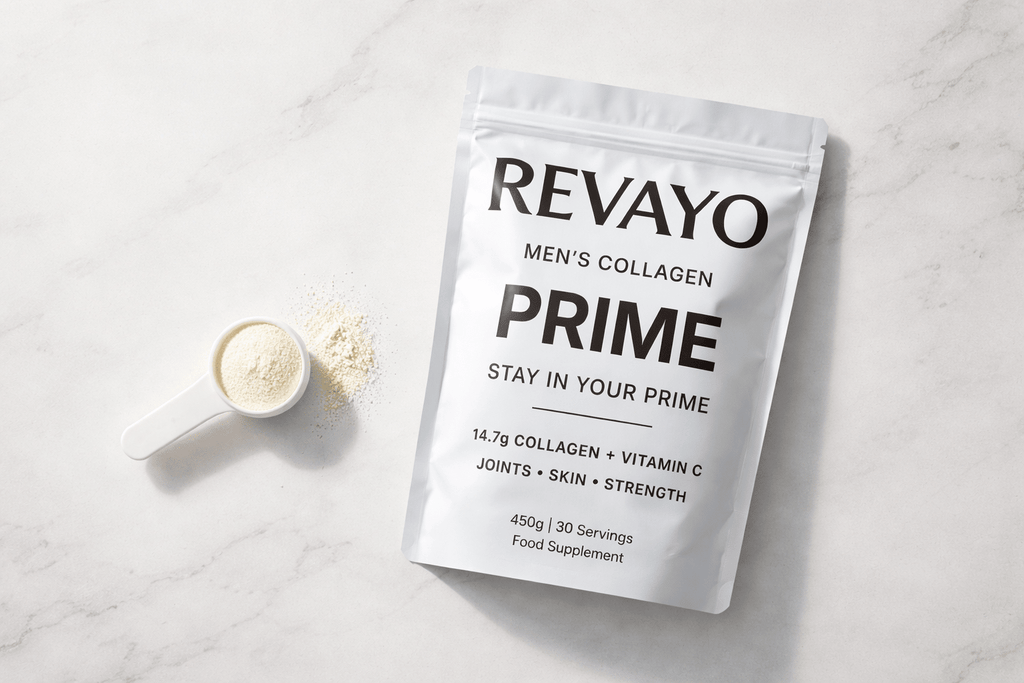 Revayo Prime | Men’s Collagen Supplement UK – Revayo